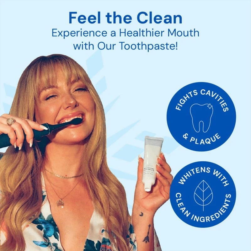 Cougex™ Fluoride-Free Hydroxyapatite Teeth Whitening Toothpaste with Coconut Oil & Xylitol 🦷